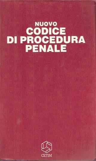 Nuovo Codice Di Procedura Penale - copertina