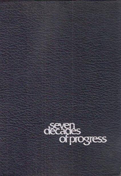 Seven Decades Of Progress A Heritage Of Aircraft Turbine Technology - copertina
