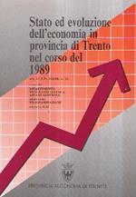 Stato Ed Evoluzione Dell'economia In Provincia Di Trento Nel Corso Del 1989