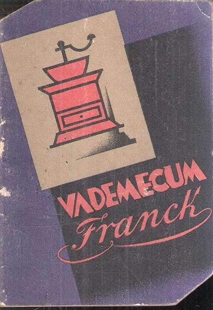 Vedemecum Frank 1935 - copertina