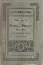 Raccolta Di Prose E Poesie Italiane Annotate Ad Uso Dei Tedeschi