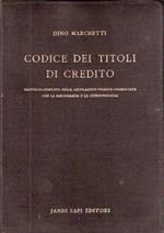 Codice Dei Titoli Di Credito