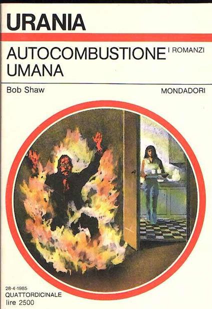 Autocombustione Umana - Bob Shaw - copertina