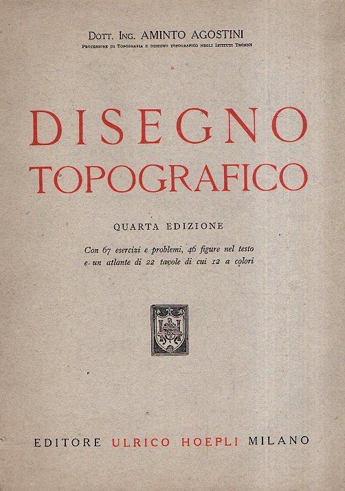 Disegno Topografico - Aminto Agostini - copertina