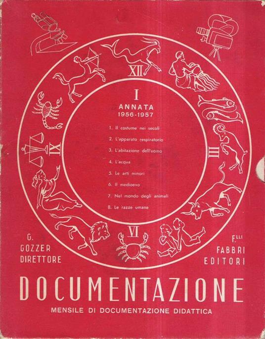 Documentazione - Mensile Di Documentazione Didattica - Giovanni Gozzer - copertina