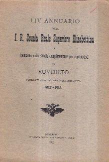 Xlviii Programma I.R. Scuola Reale Superiore Elisabettina - copertina