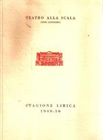 Falstaff Teatro Alla Scala Stagione Lirica 1949-50