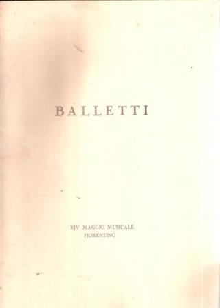 Balletti Xiv Maggio Musicale Fiorentino - copertina
