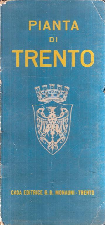 Pianta di Trento - copertina