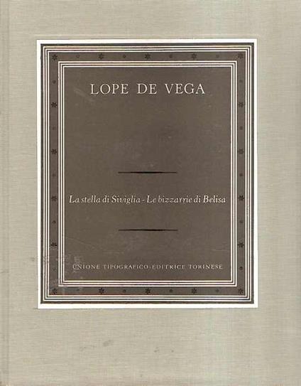 La Stella di Siviglia Le Bizzarrie di Belisa - Alessandro Longo - copertina
