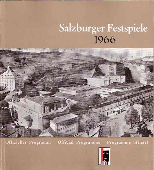 Salzburger Festspiele 1966 - copertina