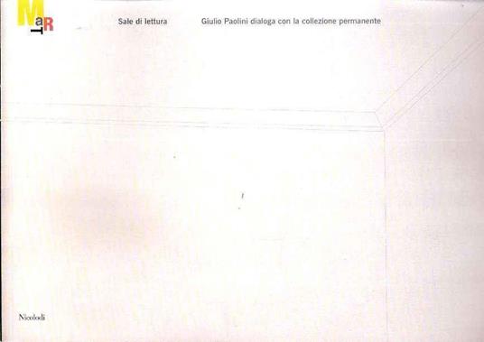 Giulio Paolini Dialoga Con La Collezione Permanente - copertina