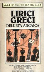 Lirici Greci Dell'Età Arcaica