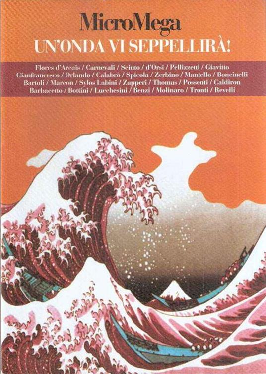 Micromega Un'Onda Vi Seppellirà! - copertina