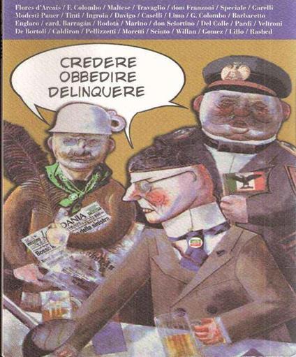 Micromega 5/2008 Credere Obbedire Delinquere - copertina