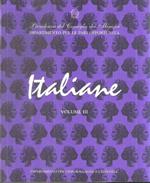 Italiane Vol. Iii - Dagli Anni Cinquanta A Oggi