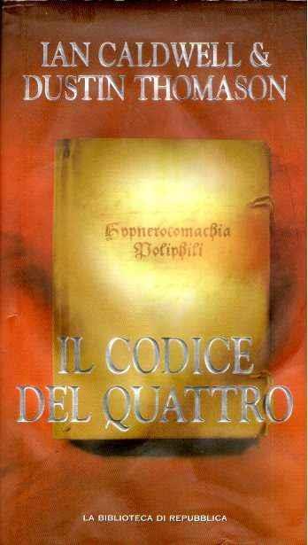 Il codice del Quattro - Ian Caldwell - copertina