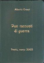 Due Racconti Di Guerra