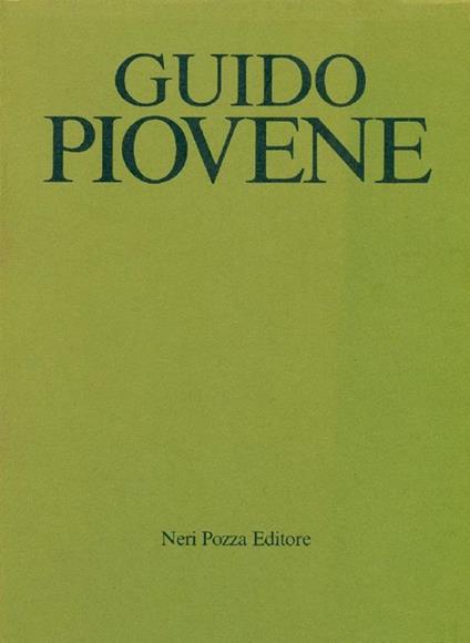Guido Piovene - copertina