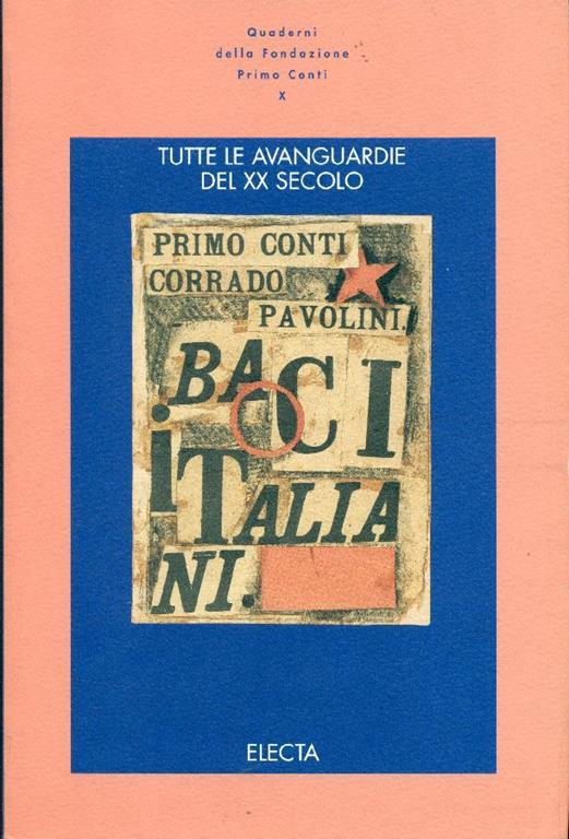 Tutte le avanguardie del XX secolo - copertina
