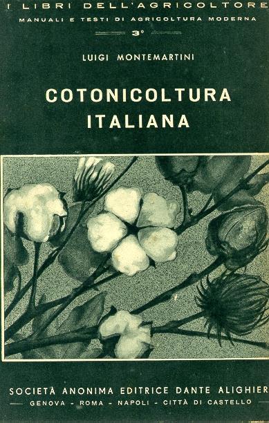 Cotonicoltura italiana - Montemartini Luigi - copertina