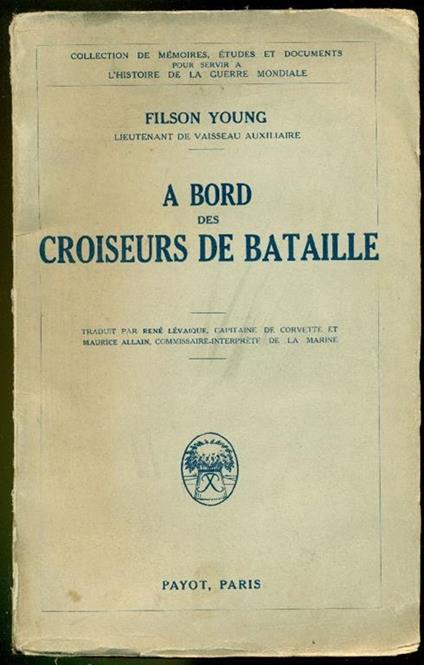 A bord des croiseurs de bataille - copertina