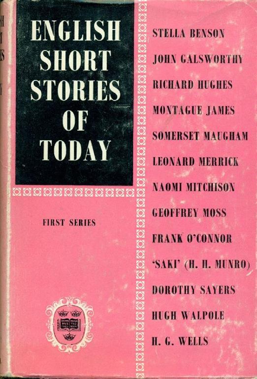 English short stories of today. First series - copertina