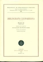 Bibliografia leopardiana