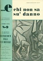 E chi non sa sù danno. Agosto-Settembre 1950, Anno XIX, N. 8/9