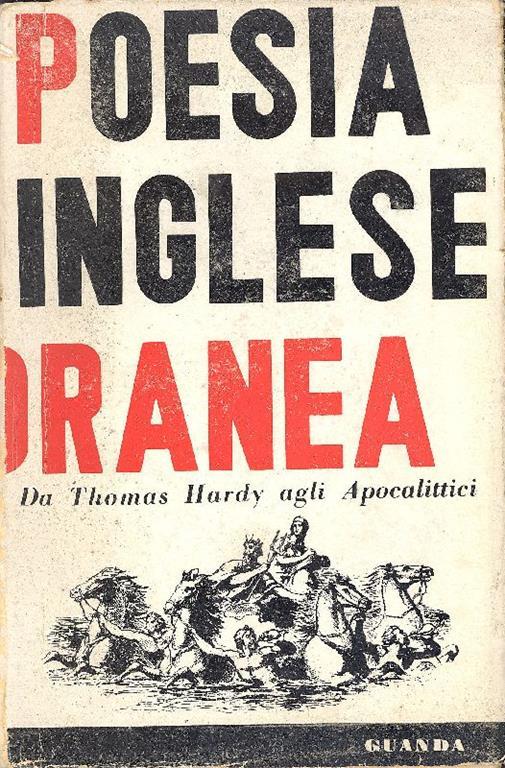 Poesia inglese contemporanea - copertina