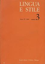 Lingua e stile. Dicembre 1969 - N.3