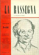 La Rassegna. Luglio-Dicembre 1959, Anno XXVIII, N. 7-12