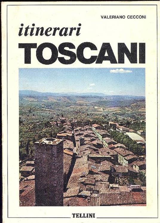 Itinerari toscani - copertina