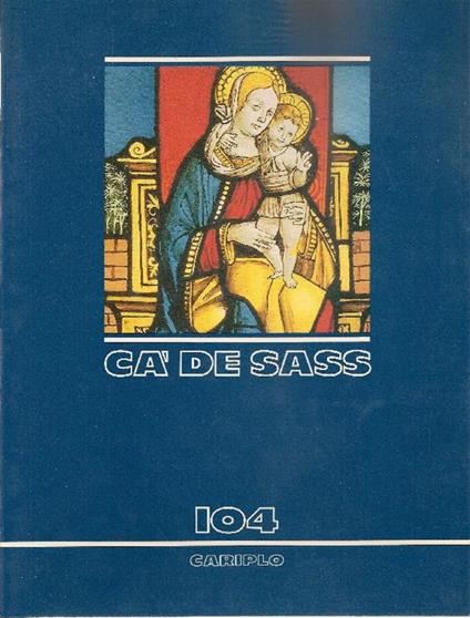 Cà de sass. Dicembre 1988 - copertina