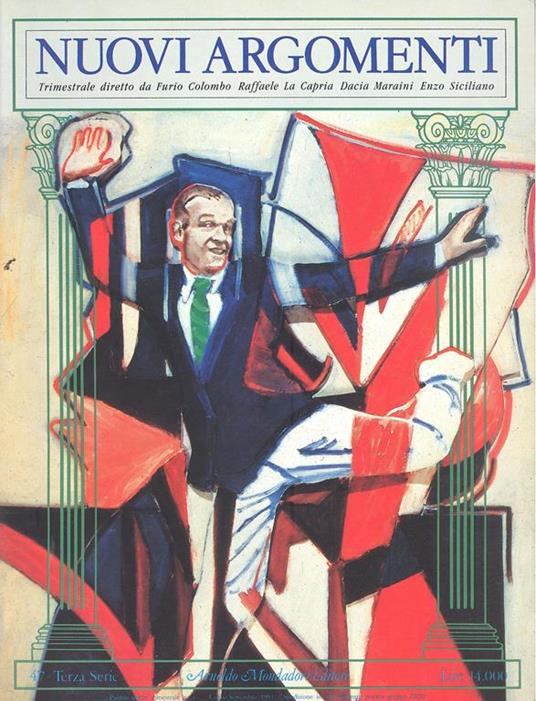 Trimestrale diretto da Furio Colombo, Raffaele La Capria, Dacia Maraini, Enzo Siciliano - copertina