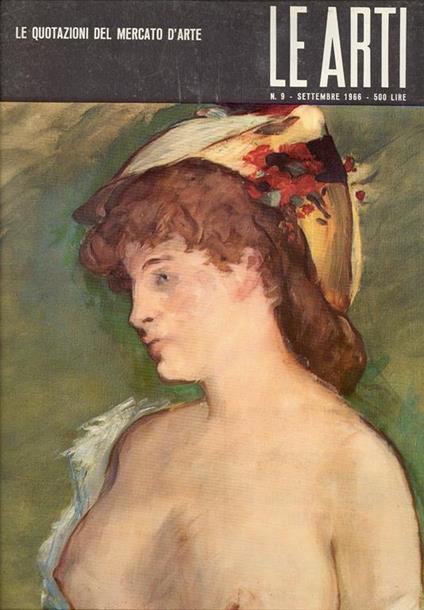 Le Arti. Settembre 1966 - copertina