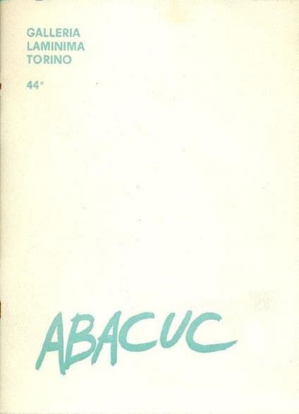 Abacuc - Abacuc - copertina