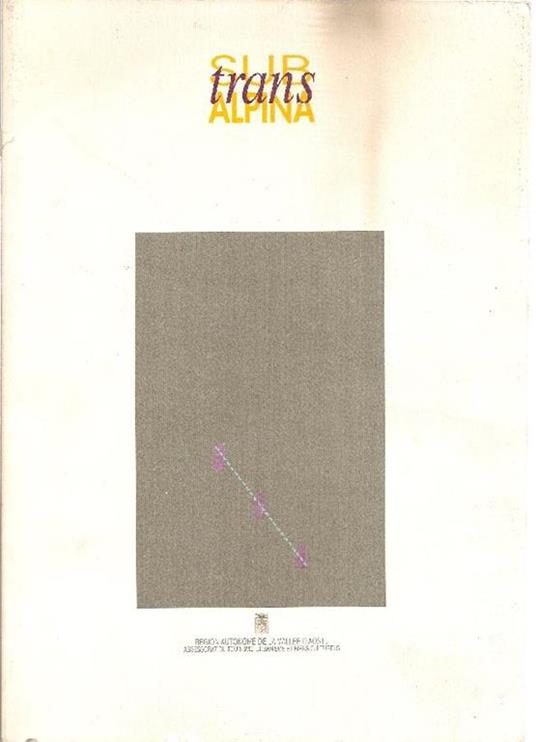 Sub Trans Alpina - copertina