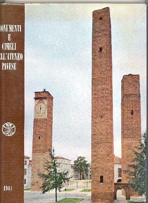 Monumenti e cimeli dell'Ateneo pavese - copertina