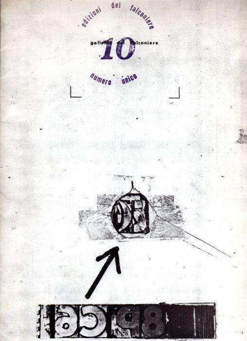 Numero Unico 10. Note dalla Galleria del Falconiere - copertina
