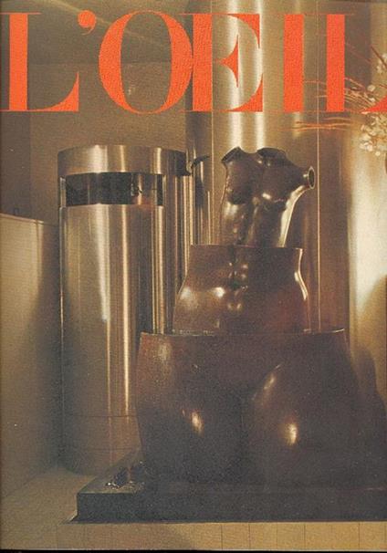 L' oeil. Revue d'Art mensuelle. Diretta da Georges Bernier - copertina