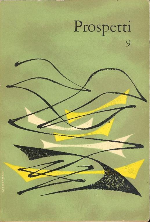 Prospetti. N. 9 - Autunno 1954 - copertina