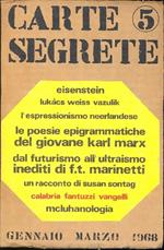 Carte Segrete. Gennaio. Marzo 1968