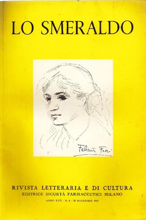 Lo Smeraldo. 30 novembre1963 - copertina