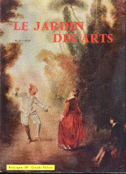 Le Jardin des Arts. Septembre 1957 - N. 35 - copertina