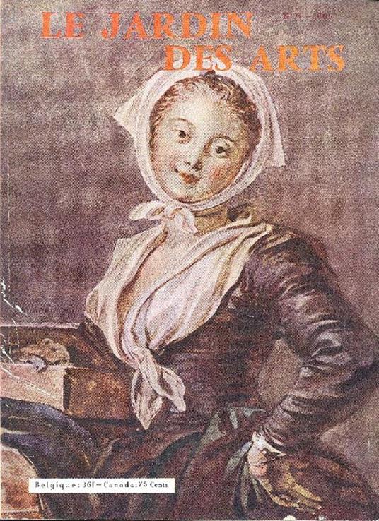Le Jardin des Arts. Juillet 1957. N. 33 - copertina