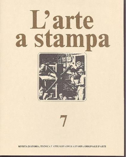 L' arte a stampa. Maggio-Giugno 1979. N. 7 - copertina