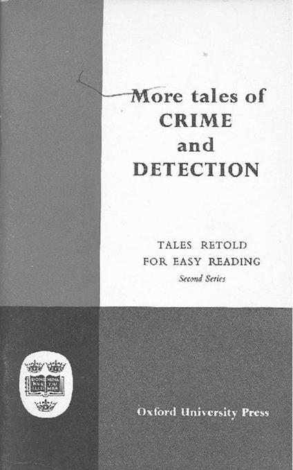 More tales of crime and detection - copertina