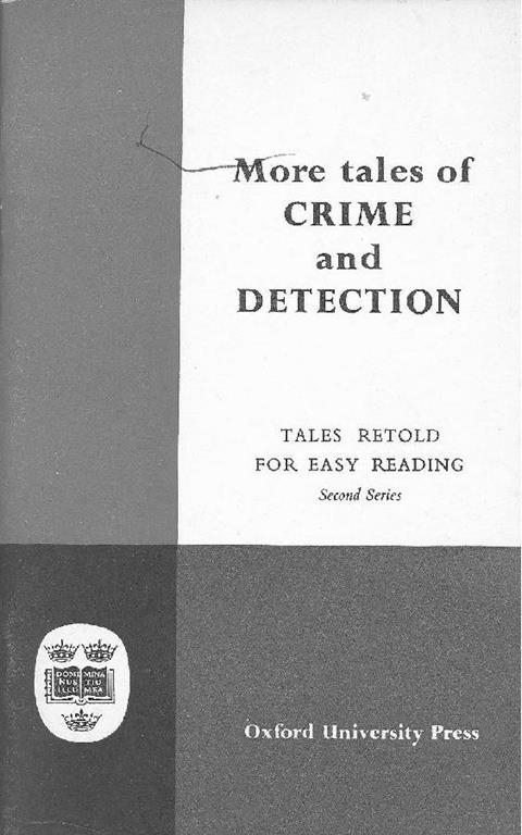 More tales of crime and detection - copertina