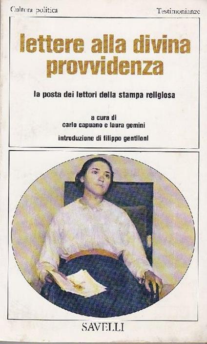Lettere alla divina provvidenza - copertina